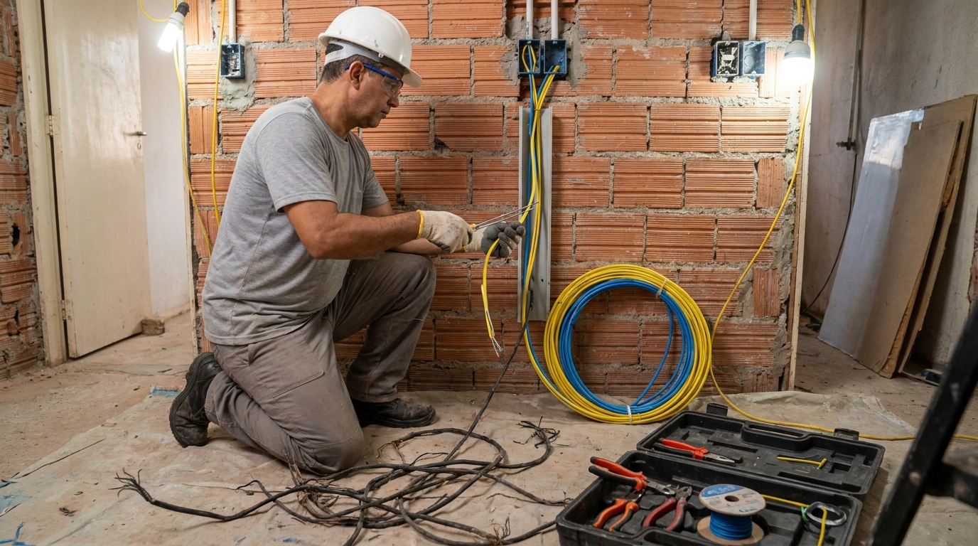 Adequação de Fiação em Sorocaba‑SP